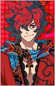 Image of Ryouma Sakamoto (Bakumatsu Rock) long hairstyle anime